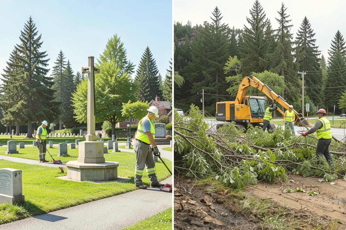 Brush Mowing in Algona, King County, WA - Walk the site and mark buffers, utilities, and obstacles to avoid
