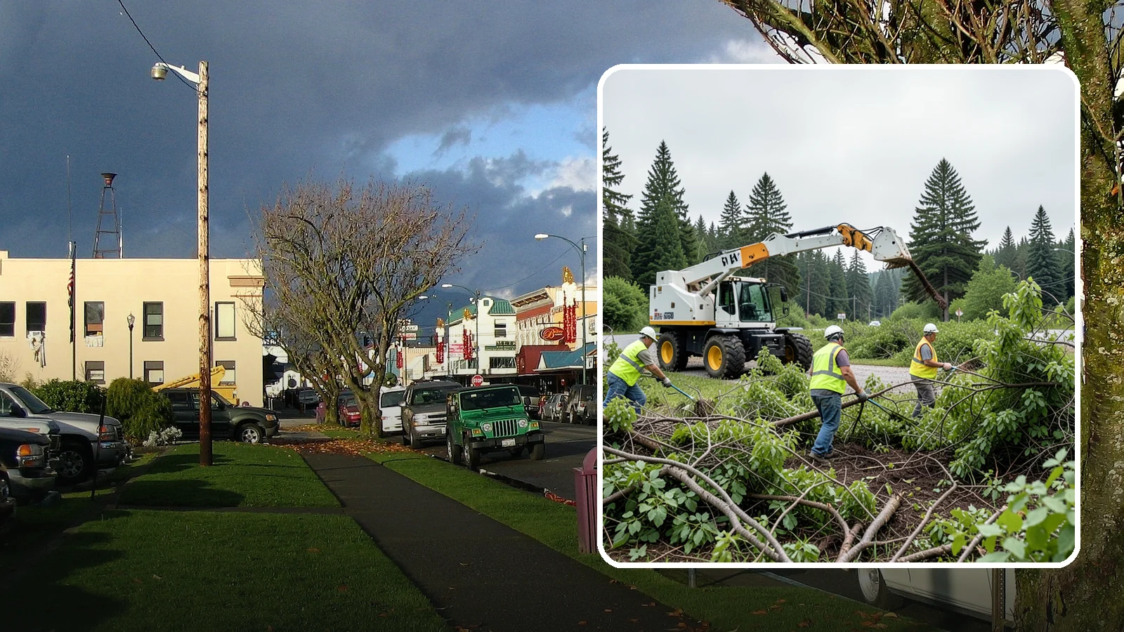 Brush Mowing in Arlington, Snohomish County, WA - Heavy-duty flail and brush mowing to reduce woody vegetation and overgrowth on public parcels and easements.
