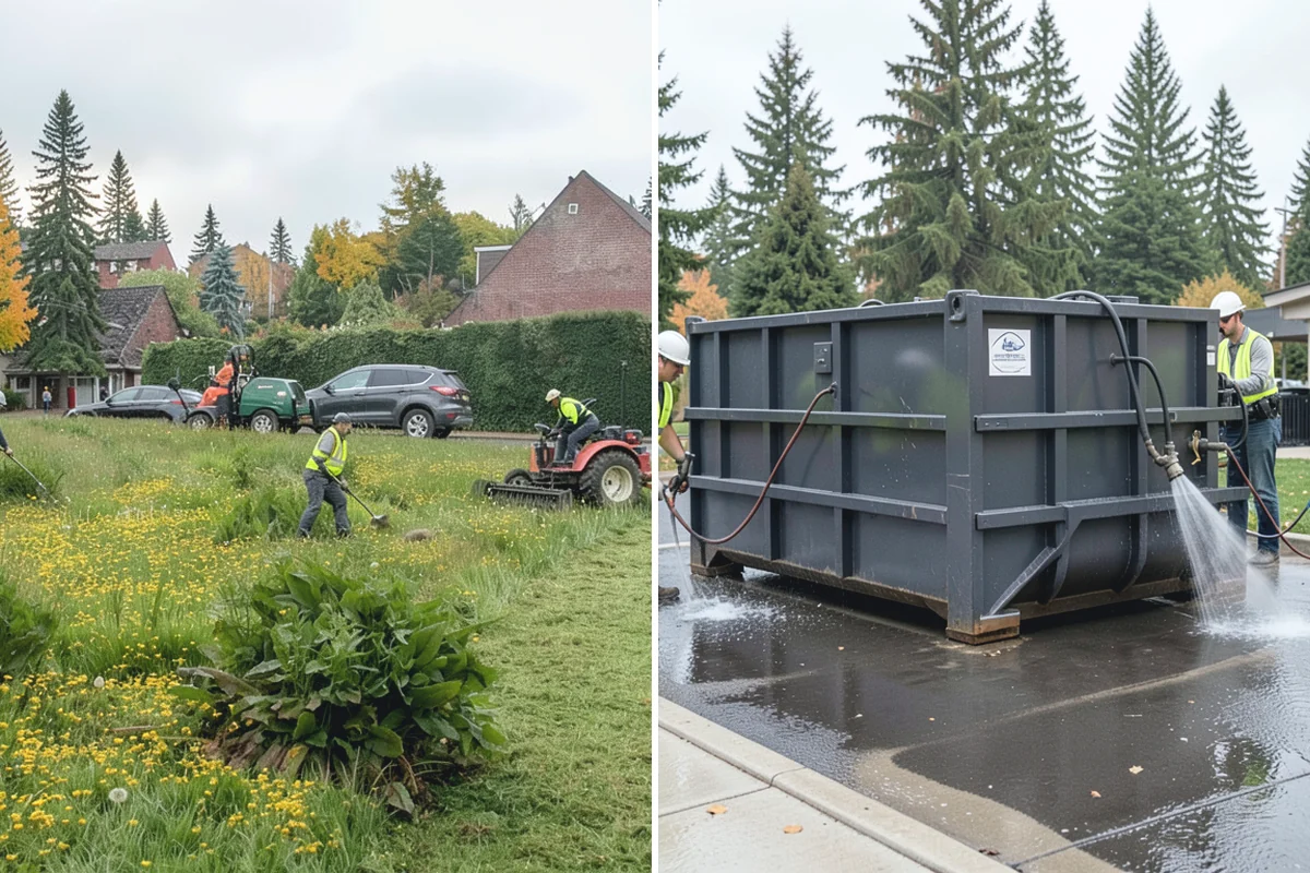 Brush Mowing in Bonney Lake, Pierce County, WA - Walk the site and mark buffers, utilities, and obstacles to avoid