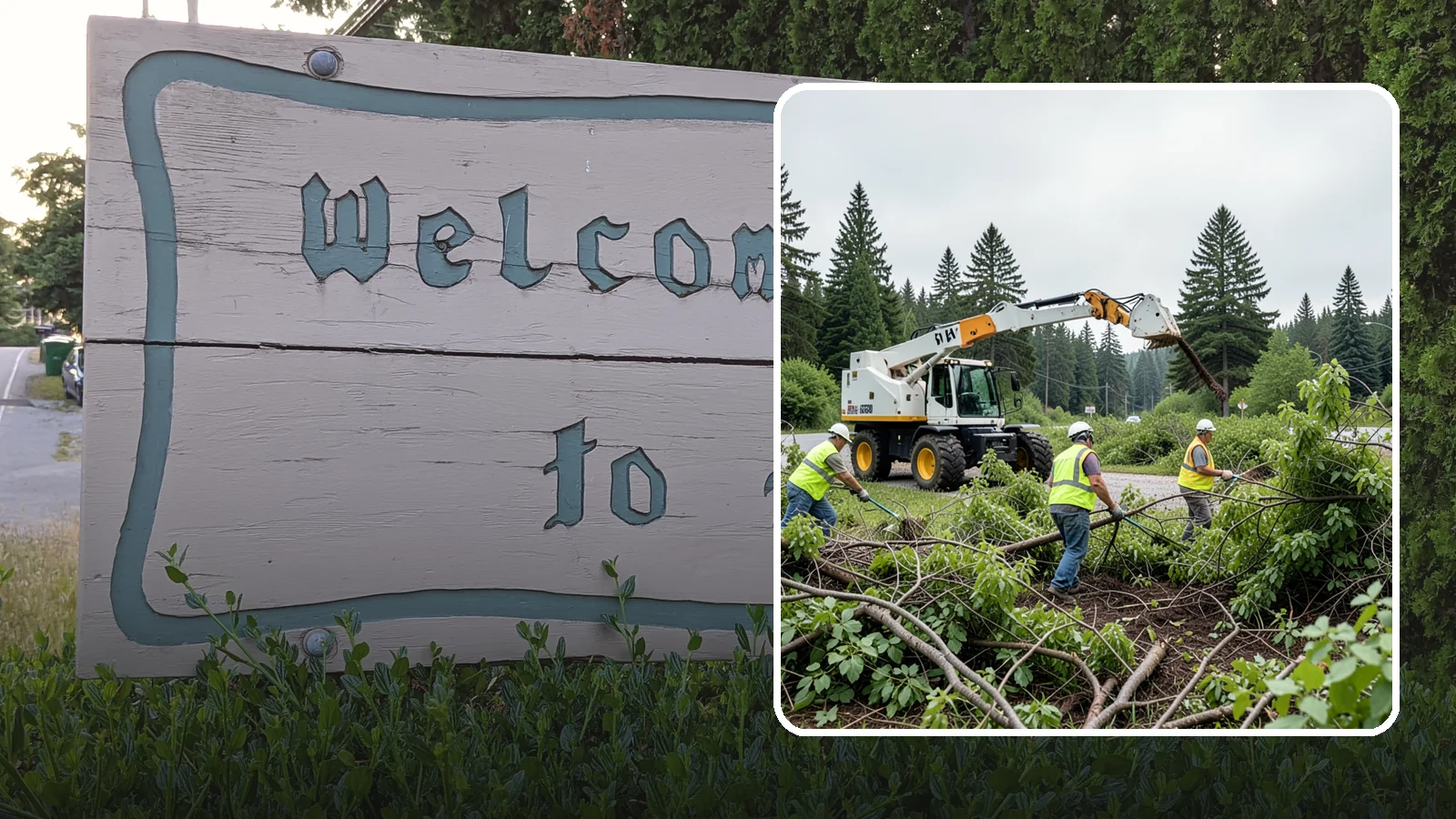 Brush Mowing in Brier, Snohomish County, WA - Heavy-duty flail and brush mowing to reduce woody vegetation and overgrowth on public parcels and easements.