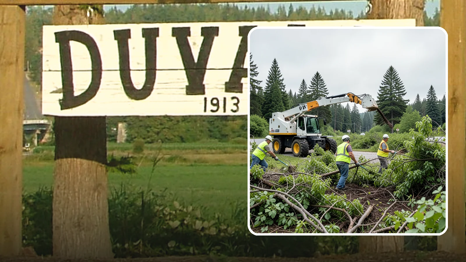 Brush Mowing in Duvall, King County, WA - Heavy-duty flail and brush mowing to reduce woody vegetation and overgrowth on public parcels and easements.