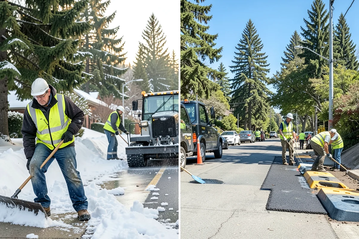 Brush Mowing in Enumclaw, King County, WA - Walk the site and mark buffers, utilities, and obstacles to avoid
