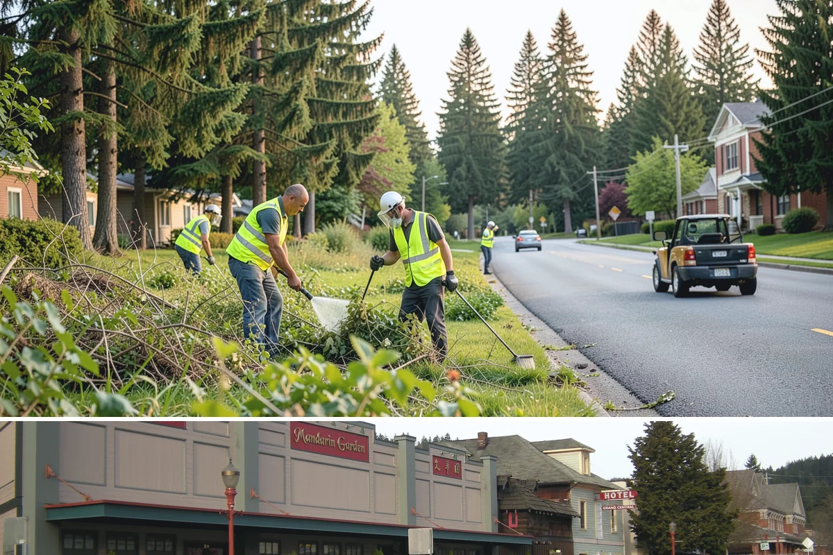 Brush Mowing in Issaquah, King County, WA - Brush mowing is typically scheduled for the drier summer months when ground conditions support heavy equipment without rutting.