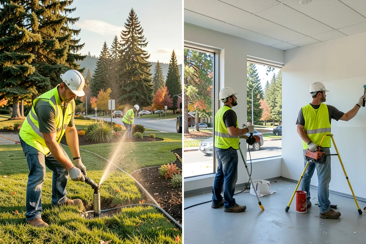 Brush Mowing in Kenmore, King County, WA - Walk the site and mark buffers, utilities, and obstacles to avoid