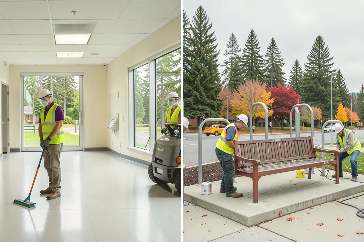 Brush Mowing in Kent, King County, WA - Walk the site and mark buffers, utilities, and obstacles to avoid