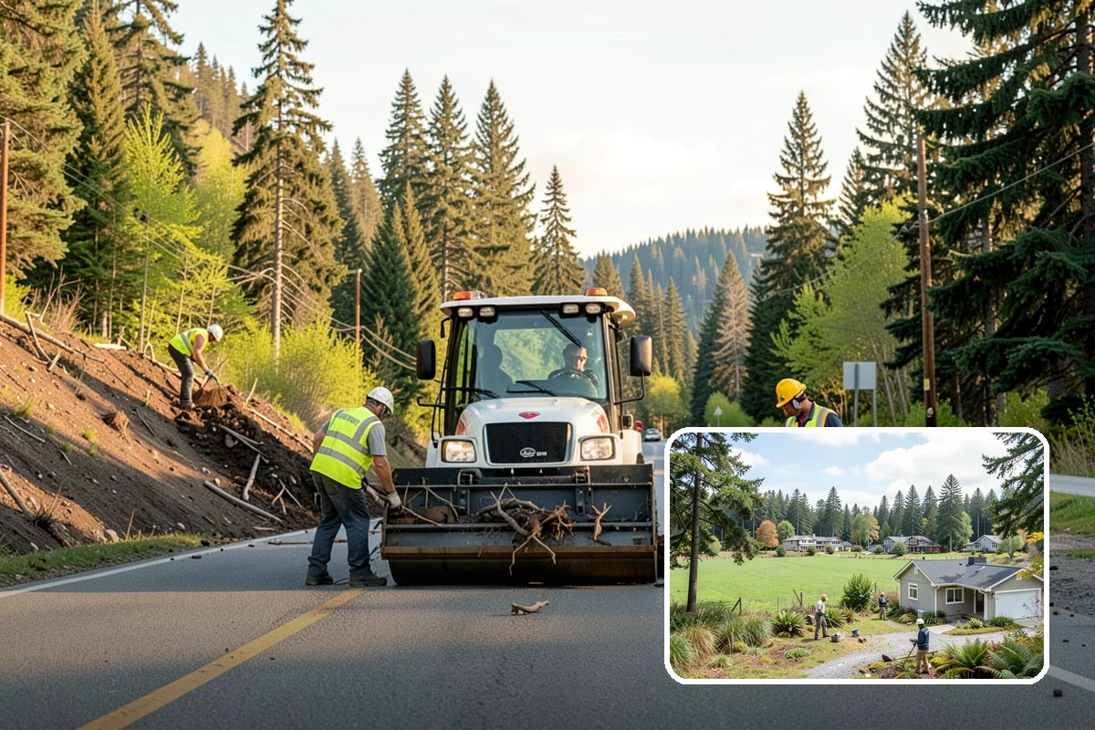 Brush Mowing in Lyman, Skagit County, WA - Reclaims overgrown parcels too dense for standard mowing