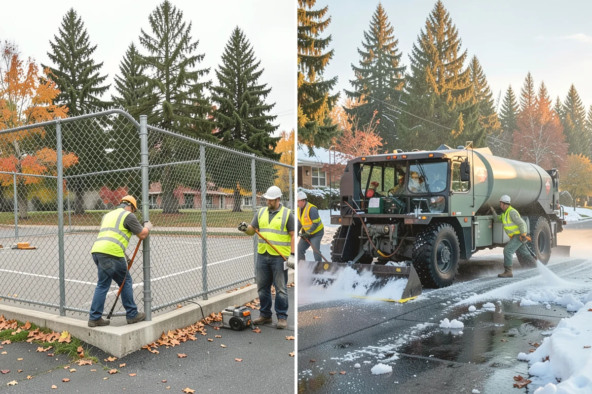 Brush Mowing in Mercer Island, King County, WA - Walk the site and mark buffers, utilities, and obstacles to avoid