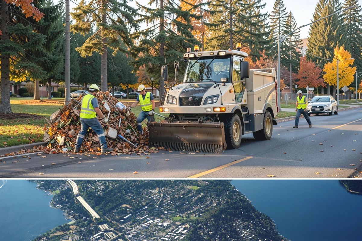 Brush Mowing in Mercer Island, King County, WA - Brush mowing is typically scheduled for the drier summer months when ground conditions support heavy equipment without rutting.