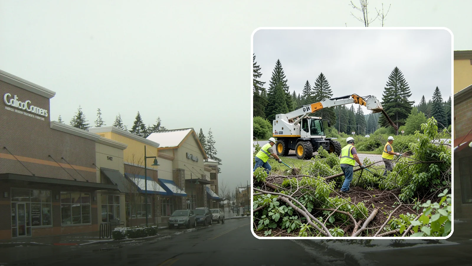 Brush Mowing in Mill Creek, Snohomish County, WA - Heavy-duty flail and brush mowing to reduce woody vegetation and overgrowth on public parcels and easements.