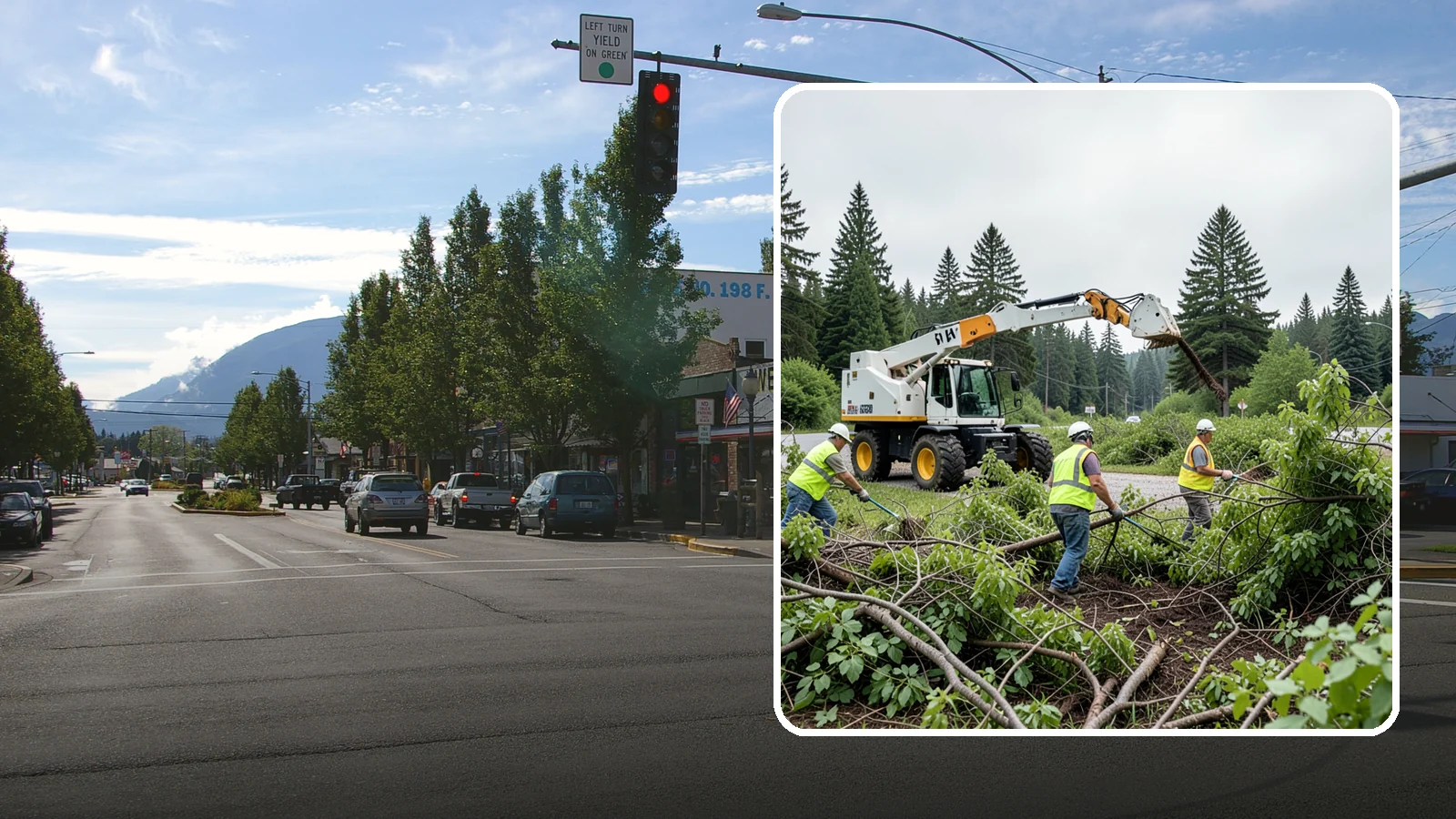 Brush Mowing in North Bend, King County, WA - Heavy-duty flail and brush mowing to reduce woody vegetation and overgrowth on public parcels and easements.