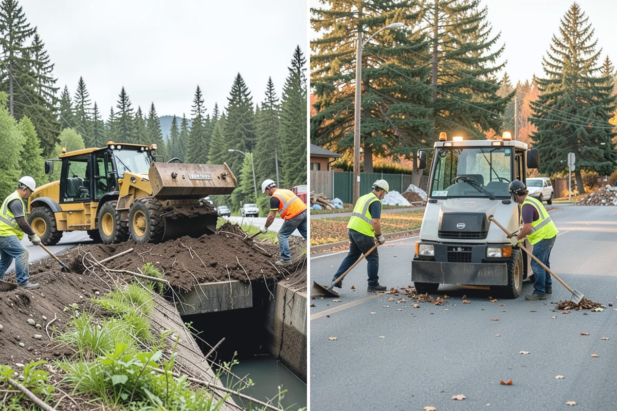 Brush Mowing in Roy, Pierce County, WA - Walk the site and mark buffers, utilities, and obstacles to avoid