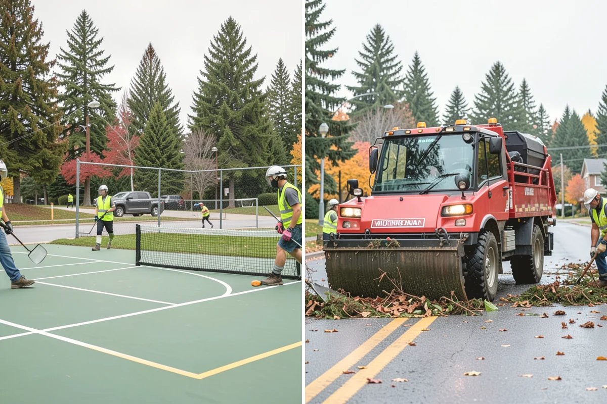 Brush Mowing in Ruston, Pierce County, WA - Walk the site and mark buffers, utilities, and obstacles to avoid