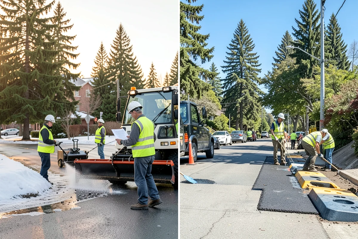 Brush Mowing in Seattle, King County, WA - Walk the site and mark buffers, utilities, and obstacles to avoid