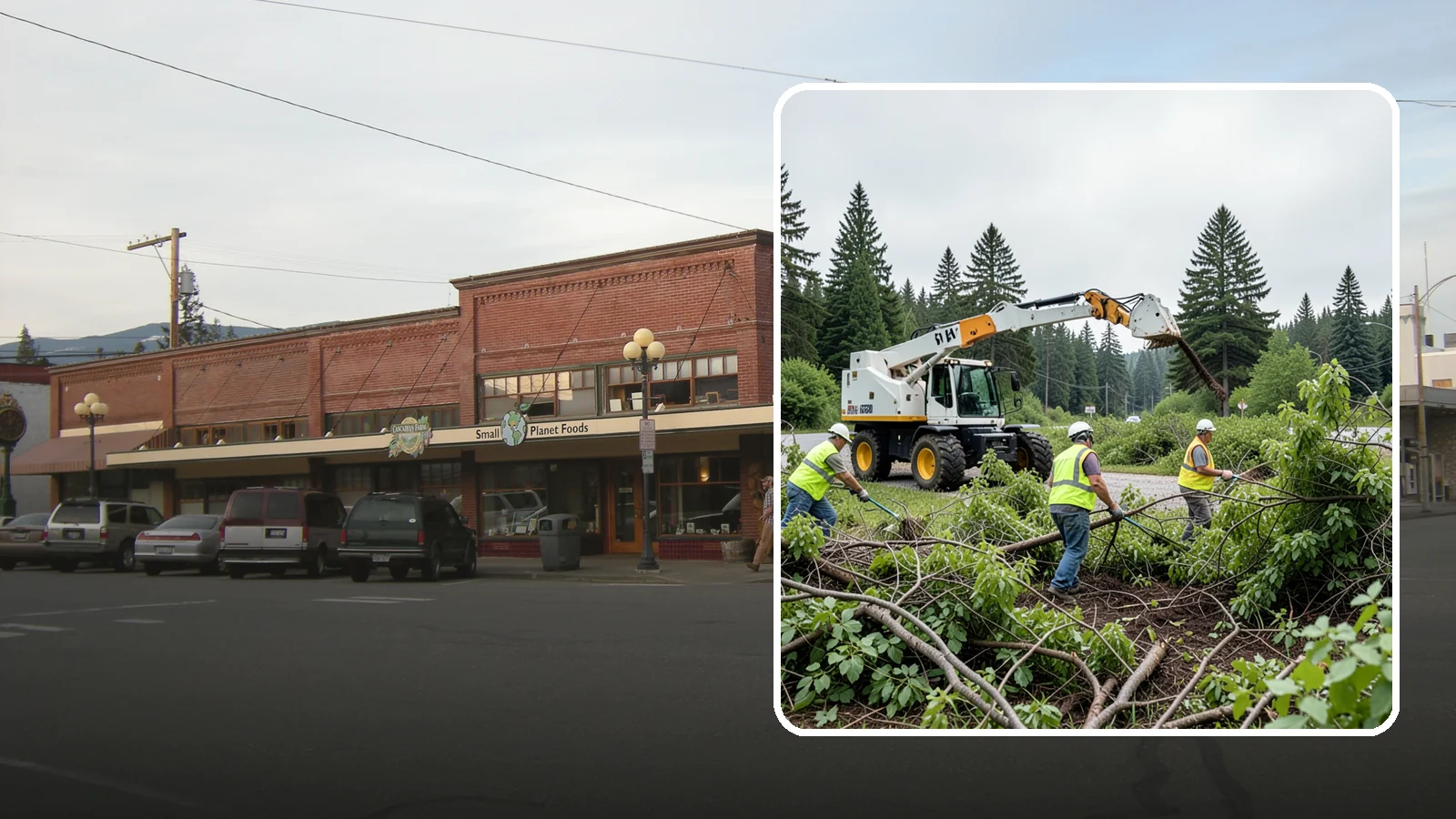 Brush Mowing in Sedro-Woolley, Skagit County, WA - Heavy-duty flail and brush mowing to reduce woody vegetation and overgrowth on public parcels and easements.