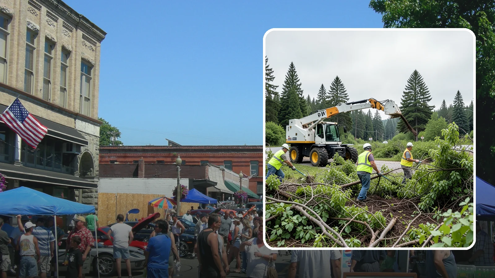Brush Mowing in Snohomish, Snohomish County, WA - Heavy-duty flail and brush mowing to reduce woody vegetation and overgrowth on public parcels and easements.