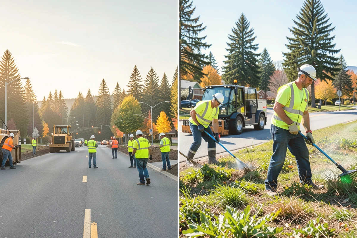 Brush Mowing in Snohomish, Snohomish County, WA - Walk the site and mark buffers, utilities, and obstacles to avoid