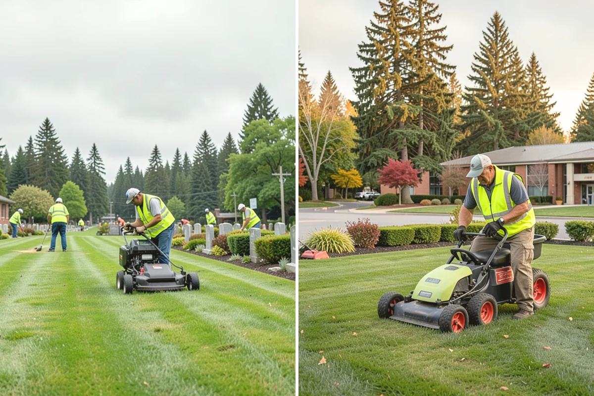 Brush Mowing in Steilacoom, Pierce County, WA - Walk the site and mark buffers, utilities, and obstacles to avoid