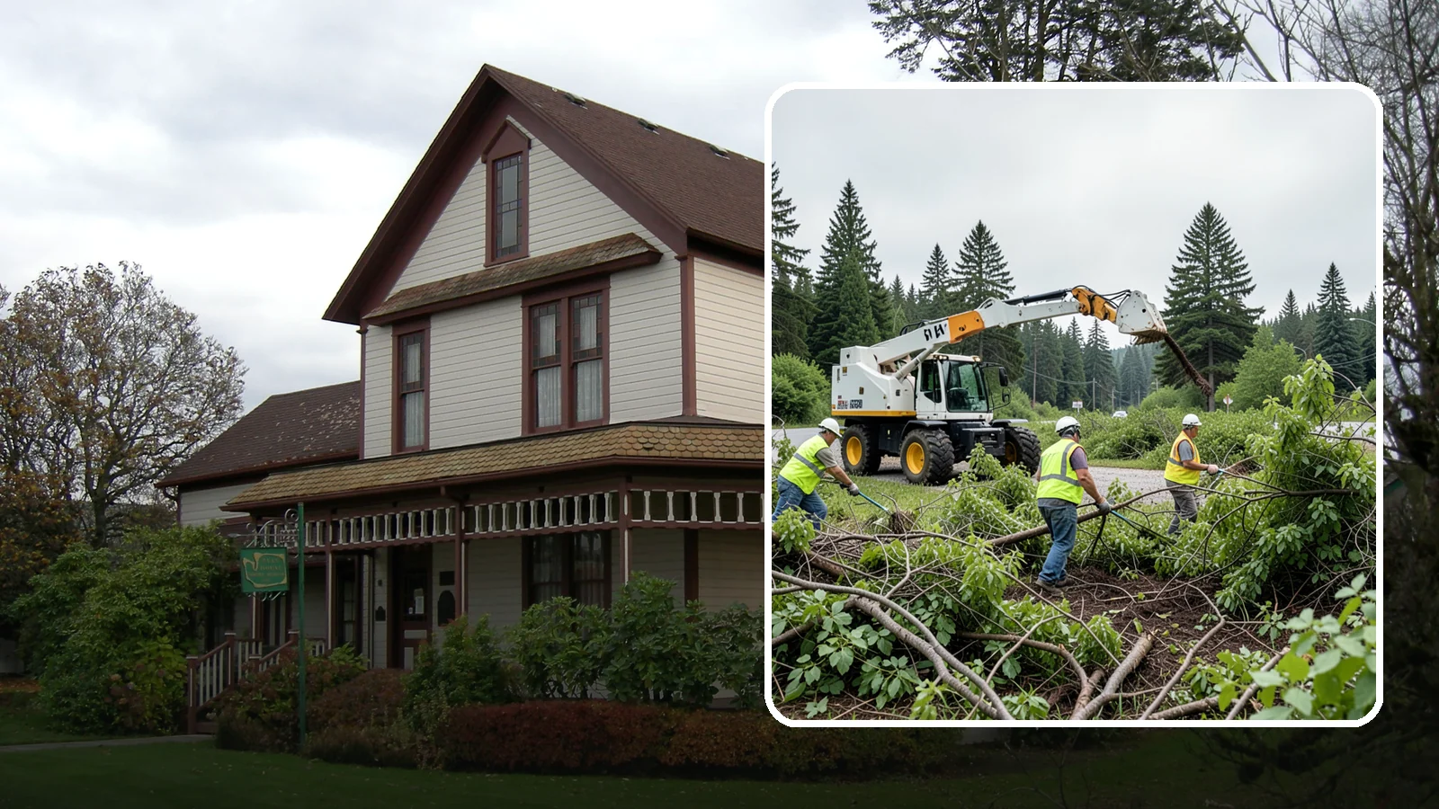Brush Mowing in Sumner, Pierce County, WA - Heavy-duty flail and brush mowing to reduce woody vegetation and overgrowth on public parcels and easements.