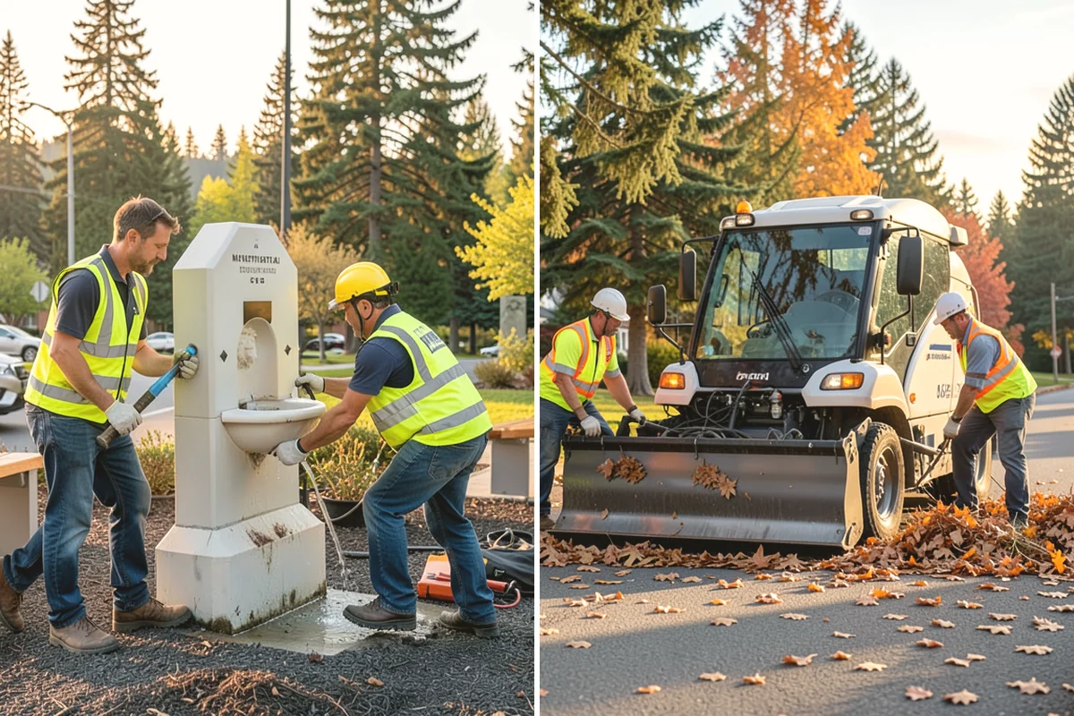 Brush Mowing in Tacoma, Pierce County, WA - Walk the site and mark buffers, utilities, and obstacles to avoid