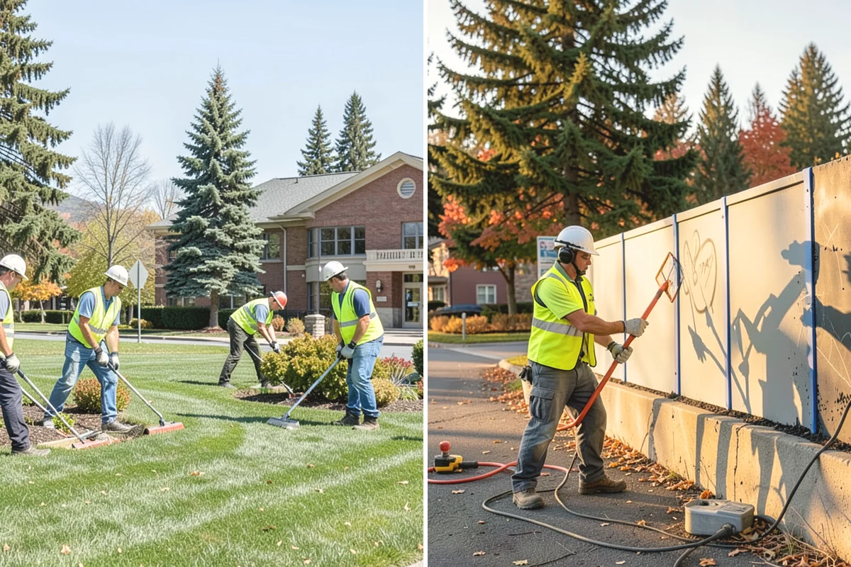 Brush Mowing in Tukwila, King County, WA - Walk the site and mark buffers, utilities, and obstacles to avoid