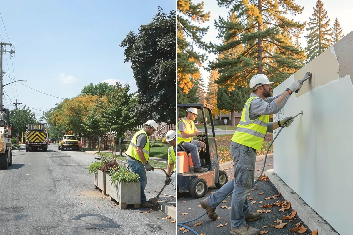 Brush Mowing in University Place, Pierce County, WA - Walk the site and mark buffers, utilities, and obstacles to avoid