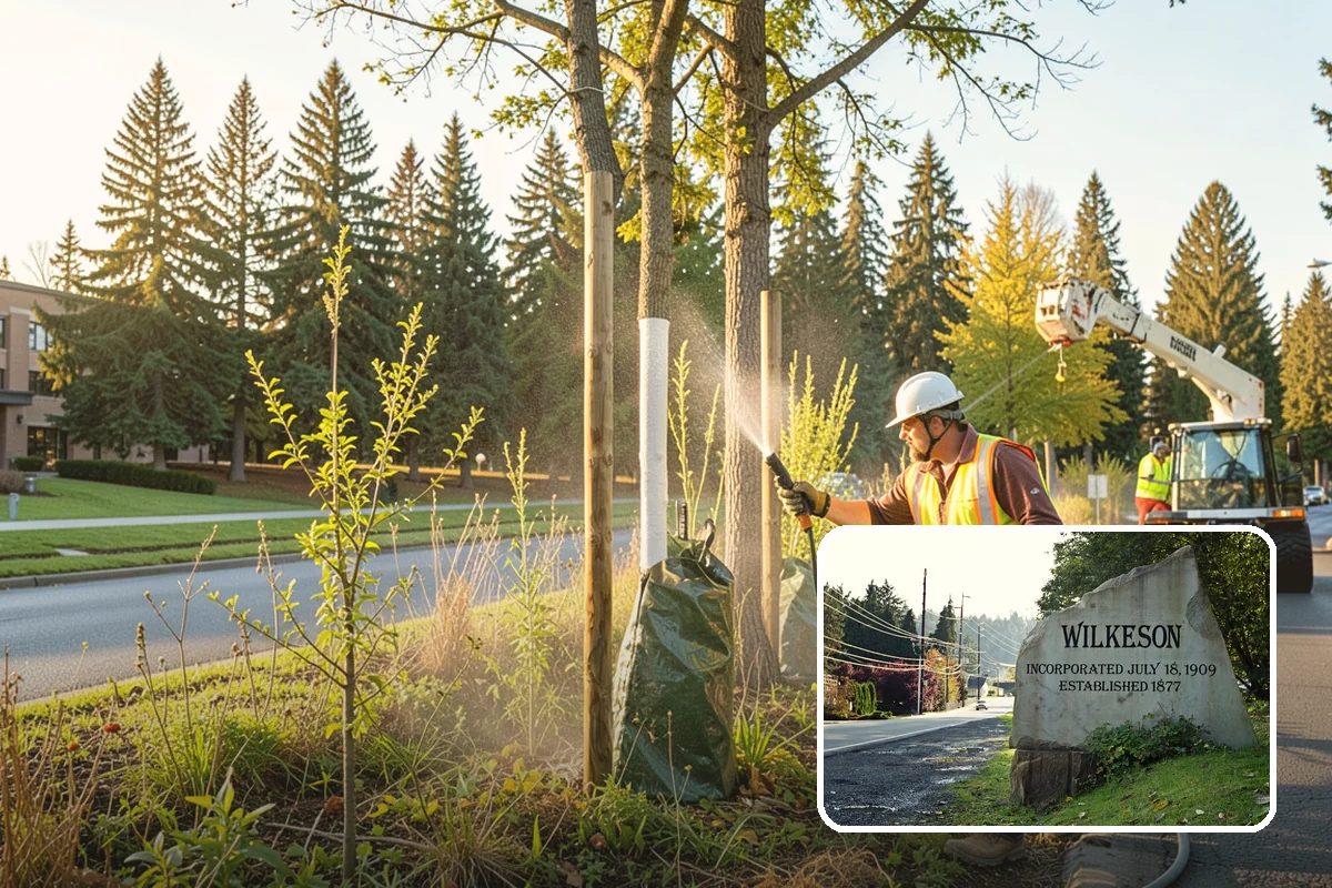Brush Mowing in Wilkeson, Pierce County, WA - Reclaims overgrown parcels too dense for standard mowing