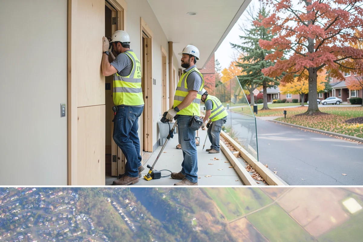 Building Gutter Cleaning in Algona, King County, WA - Cleaning is critical in fall after leaf drop and again in early spring following winter storms.