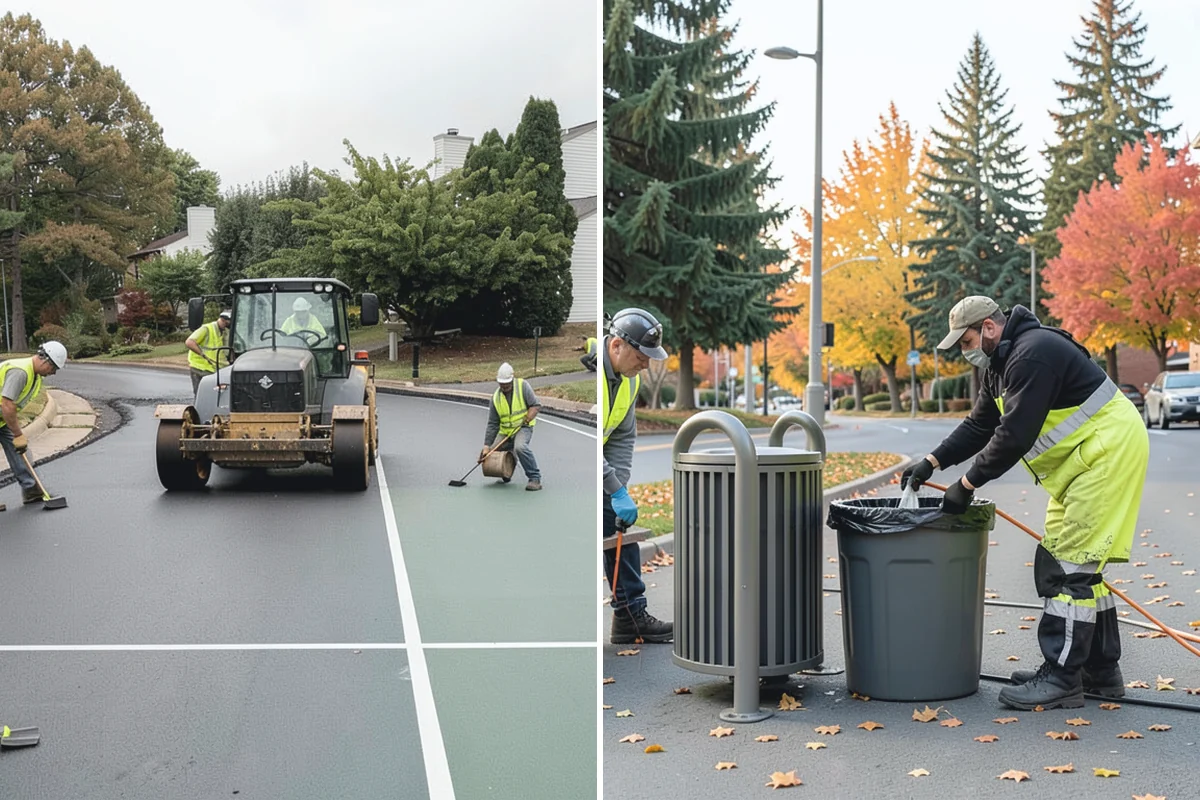 Building Gutter Cleaning in Beaux Arts Village, King County, WA - Inspect gutters, downspouts, and drainage outlets