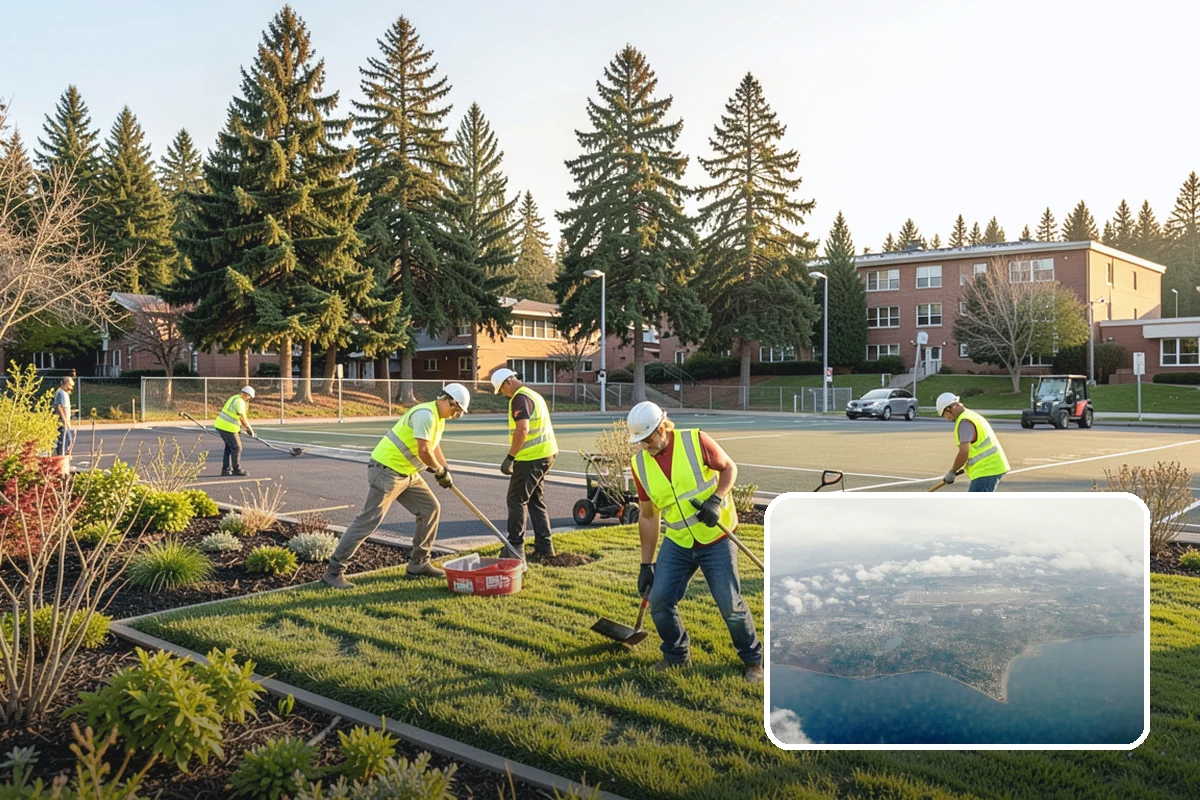 Building Gutter Cleaning in Burien, King County, WA - Prevents overflow and water intrusion during heavy rain