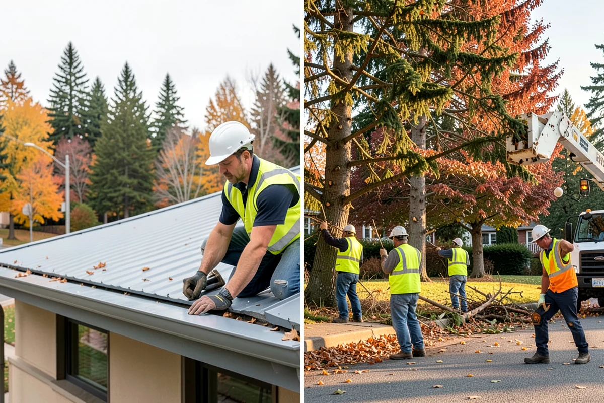 Building Gutter Cleaning in Clyde Hill, King County, WA - Inspect gutters, downspouts, and drainage outlets