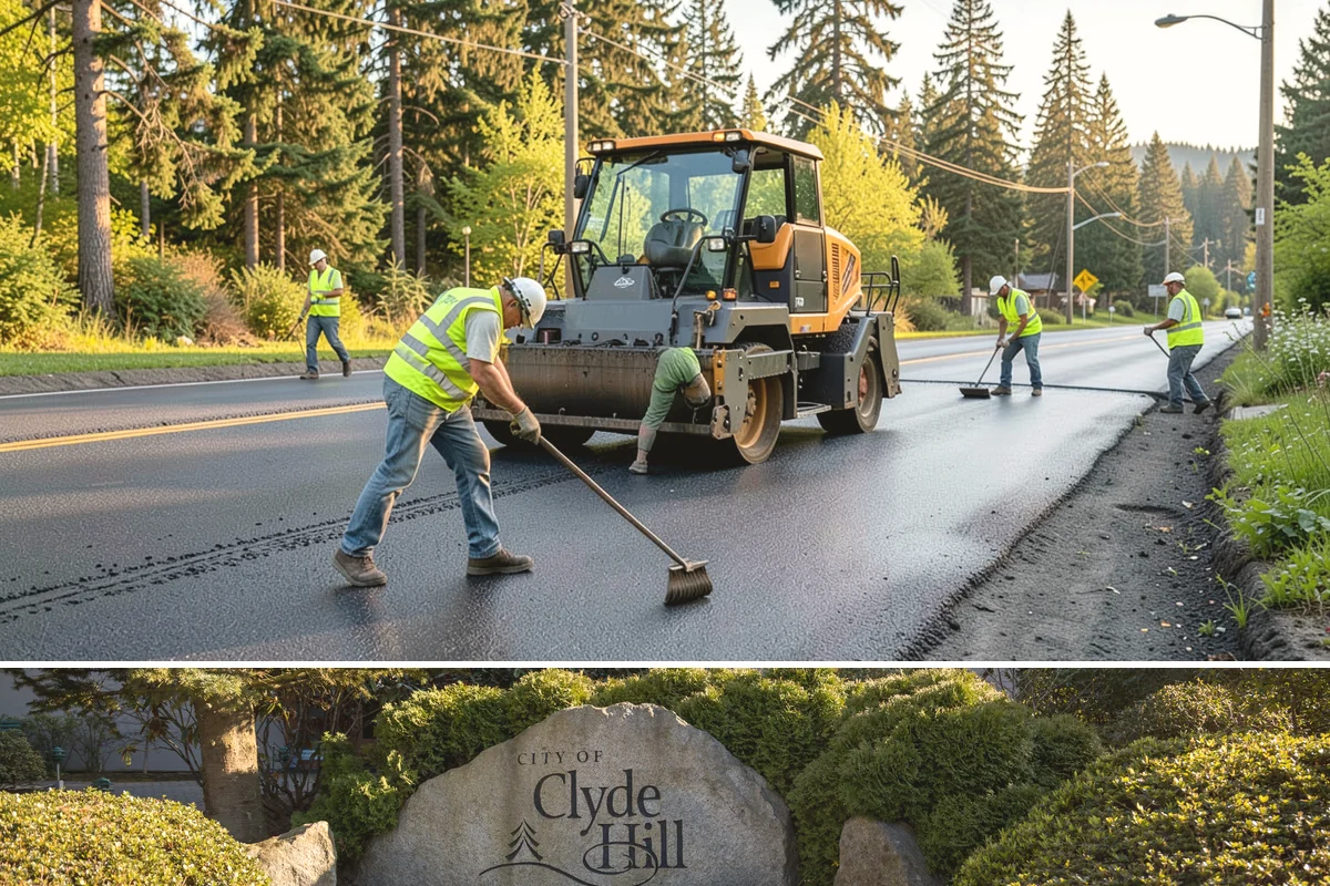 Building Gutter Cleaning in Clyde Hill, King County, WA - Cleaning is critical in fall after leaf drop and again in early spring following winter storms.