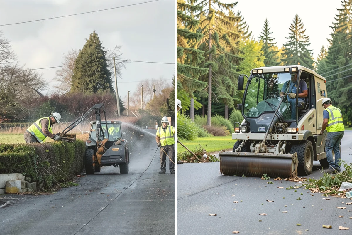 Building Gutter Cleaning in Covington, King County, WA - Inspect gutters, downspouts, and drainage outlets