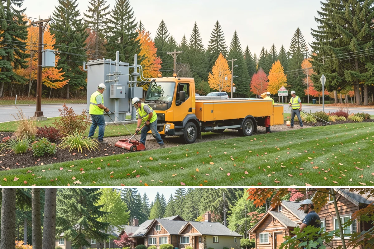 Building Gutter Cleaning in Edgewood, Pierce County, WA - Cleaning is critical in fall after leaf drop and again in early spring following winter storms.