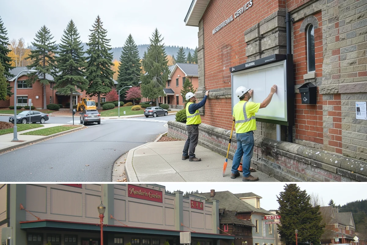 Building Gutter Cleaning in Issaquah, King County, WA - Cleaning is critical in fall after leaf drop and again in early spring following winter storms.