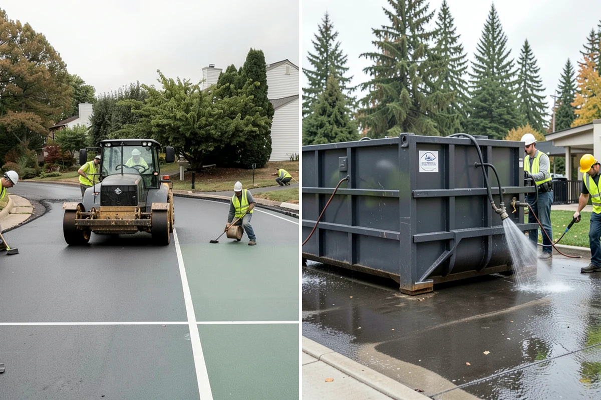Building Gutter Cleaning in Kenmore, King County, WA - Inspect gutters, downspouts, and drainage outlets