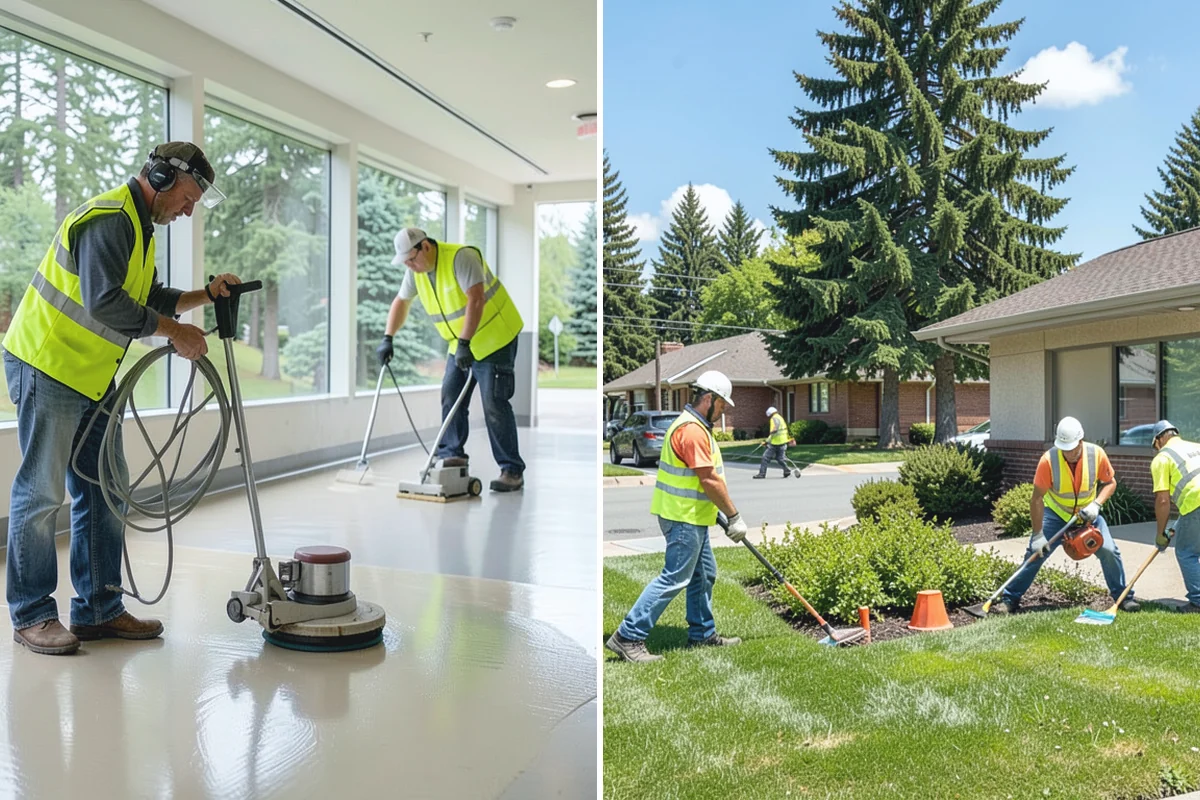 Building Gutter Cleaning in Medina, King County, WA - Inspect gutters, downspouts, and drainage outlets