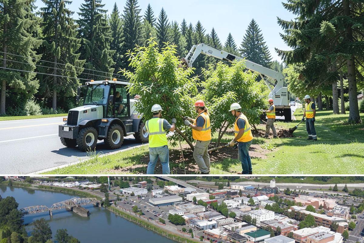 Building Gutter Cleaning in Mount Vernon, Skagit County, WA - Cleaning is critical in fall after leaf drop and again in early spring following winter storms.