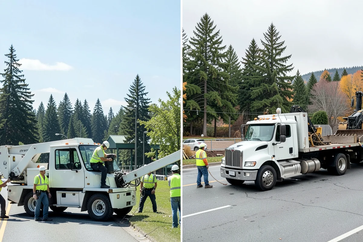 Building Gutter Cleaning in Pacific, King County, WA - Inspect gutters, downspouts, and drainage outlets