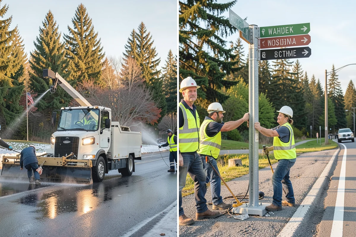 Building Gutter Cleaning in Skykomish, King County, WA - Inspect gutters, downspouts, and drainage outlets