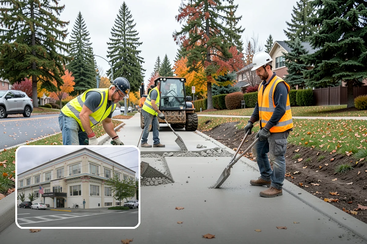 Building Washing in Anacortes, Skagit County, WA - Removes mildew, algae, and staining from facades
