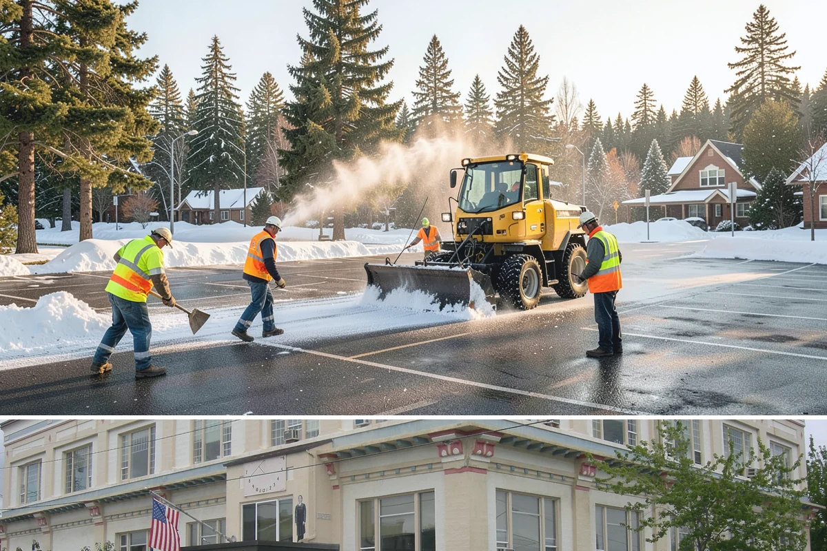 Building Washing in Anacortes, Skagit County, WA - Building washing is most effective in spring and summer when surfaces dry well and mildew growth peaks.
