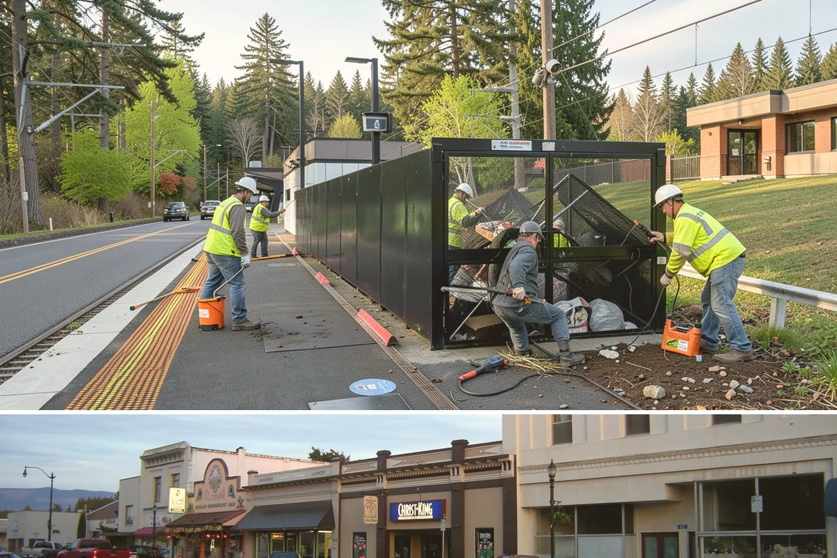 Building Washing in Burlington, Skagit County, WA - Building washing is most effective in spring and summer when surfaces dry well and mildew growth peaks.
