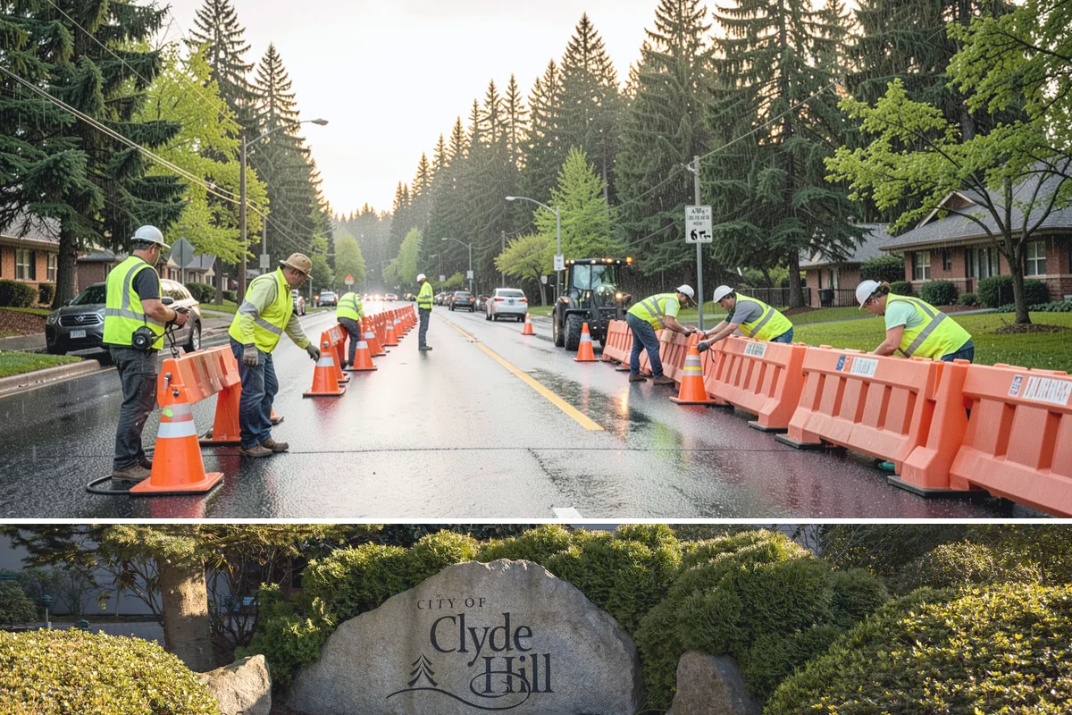 Building Washing in Clyde Hill, King County, WA - Building washing is most effective in spring and summer when surfaces dry well and mildew growth peaks.