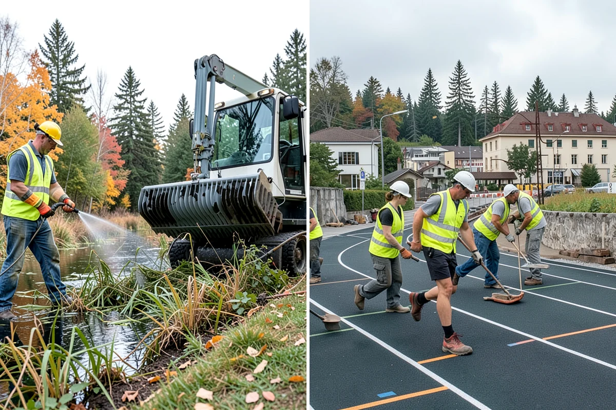 Building Washing in Concrete, Skagit County, WA - Inspect siding, masonry, and coating sensitivity