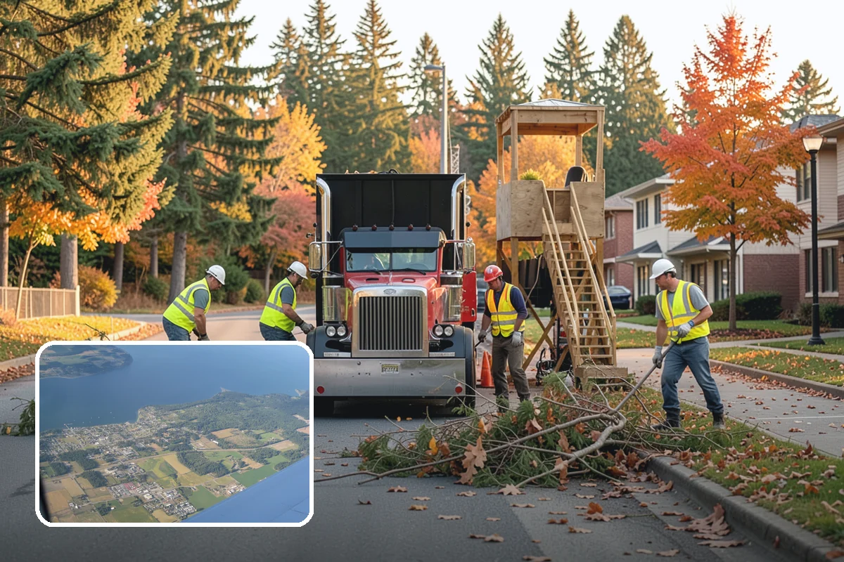 Building Washing in Coupeville, Island County, WA - Removes mildew, algae, and staining from facades