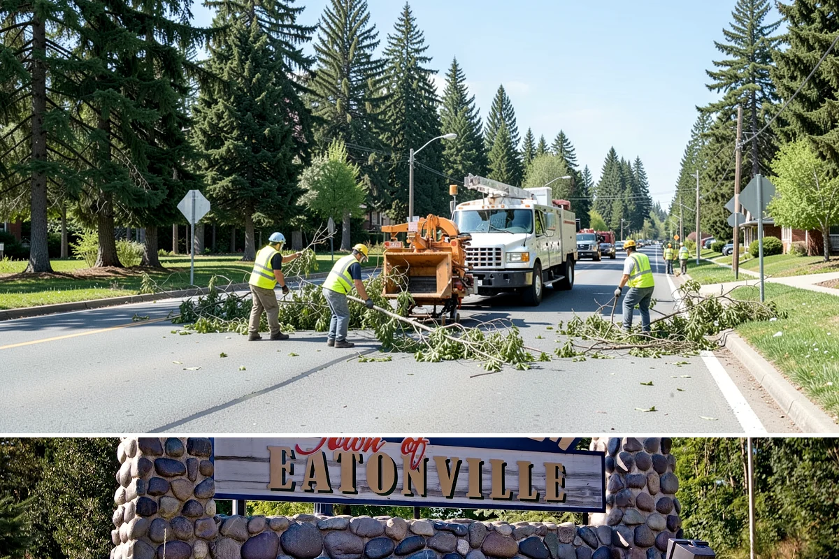 Building Washing in Eatonville, Pierce County, WA - Building washing is most effective in spring and summer when surfaces dry well and mildew growth peaks.