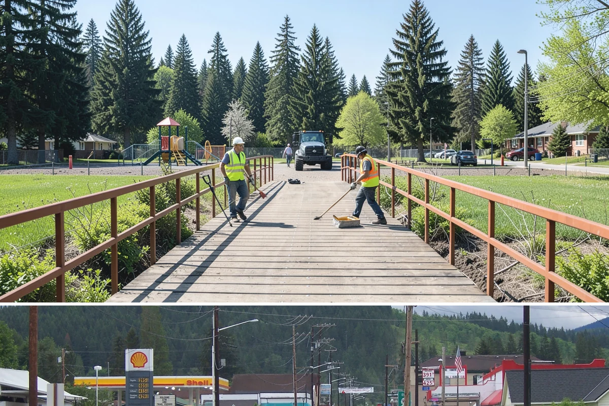 Building Washing in Granite Falls, Snohomish County, WA - Building washing is most effective in spring and summer when surfaces dry well and mildew growth peaks.