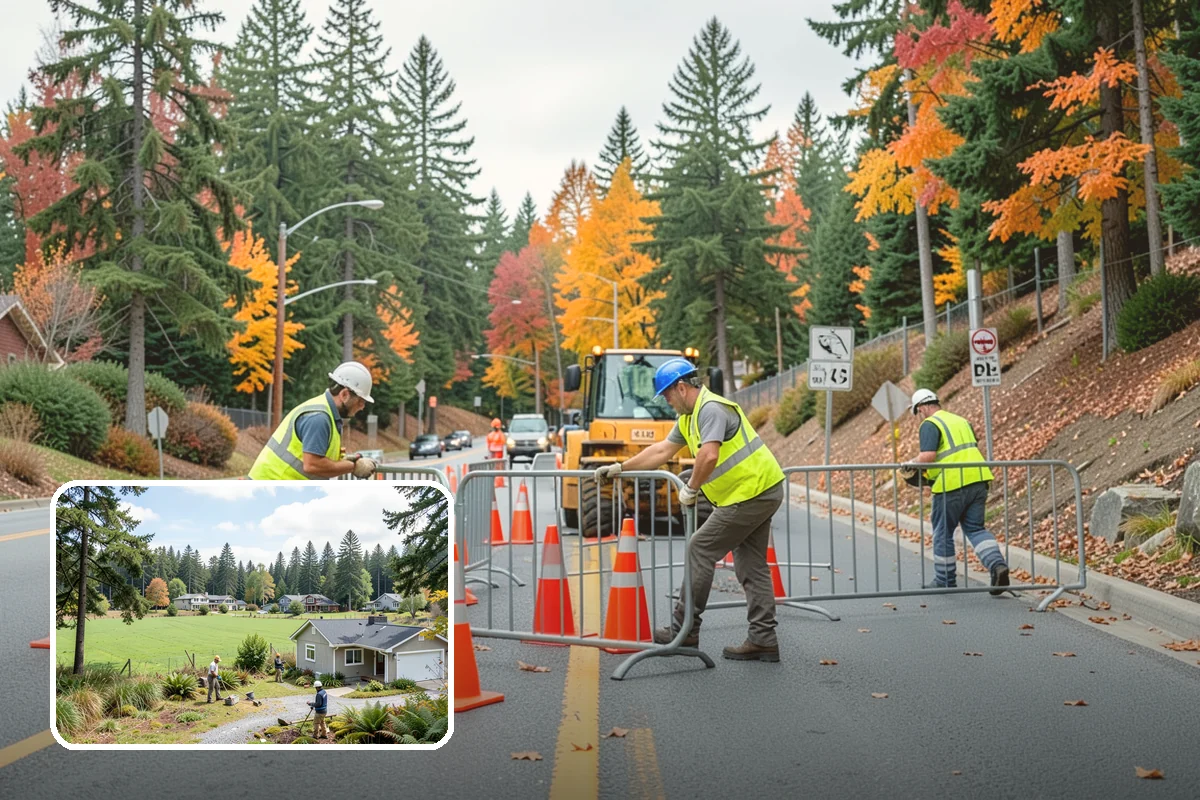Building Washing in Lyman, Skagit County, WA - Removes mildew, algae, and staining from facades