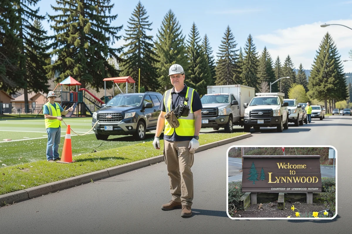 Building Washing in Lynnwood, Snohomish County, WA - Removes mildew, algae, and staining from facades