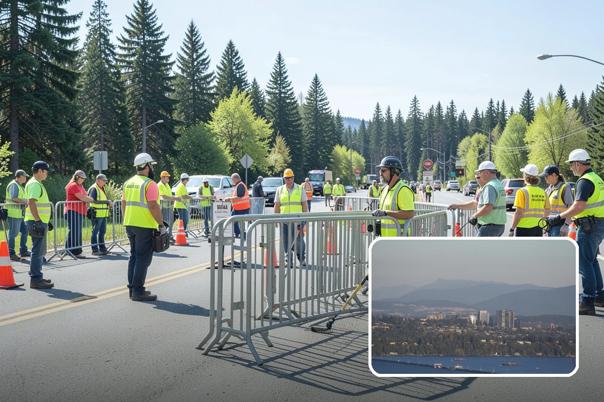 Building Washing in Medina, King County, WA - Removes mildew, algae, and staining from facades